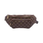 Louis * Vuitton bam сумка meru vi -ru Damier eben бренд off LOUIS VUITTON сумка-пояс сумка "body" Damier б/у мужской re