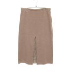 フェンディ FFロゴ ブランドオフ FENDI ウール スカート 中古 レディース