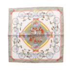 エルメス プチカレ カレ45 LES BECANES ブランドオフ HERMES シルク スカーフ 中古 レディース