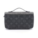 ルイ・ヴィトン ジッピーXL ブランドオフ LOUIS VUITTON ラウンド長財布 モノグラム・エクリプス 中古 メンズ