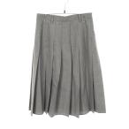 プラダ プリーツ ブランドオフ PRADA ウール スカート 中古 レディース