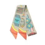 エルメス ツイリー Carre en Boucles ブランドオフ HERMES シルク スカーフ シルク 中古 レディース