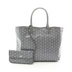 ショッピングゴヤール ゴヤール サンルイPM ブランドオフ GOYARD PVCコーティングキャンバス トートバッグ コーティングキャンバス/レザー 中古 レディース
