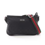 グッチ GGキャンバス　シェリーライン ブランドオフ GUCCI キャンバス ショルダーバッグ キャンバス 中古 レディース