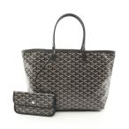 ショッピングゴヤール ゴヤール サンルイPM ブランドオフ GOYARD PVCコーティングキャンバス トートバッグ コーティングキャンバス/レザー 中古 レディース