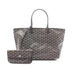 ショッピングゴヤール ゴヤール サンルイPM ブランドオフ GOYARD PVCコーティングキャンバス トートバッグ コーティングキャンバ/レザー 中古 レディース