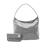 ショッピングゴヤール ゴヤール ボエム ホーボーバッグ ブランドオフ GOYARD PVCコーティングキャンバス ショルダーバッグ コーティングキャンバス/レザー 中古