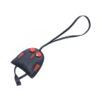 エルメス プティアッシュ フクロウ ブランドオフ HERMES シルク チャーム アニョーミロ/ヴォーエプソン 中古 レディース