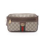 グッチ オフィディア GGスプリーム シェリーライン ブランドオフ GUCCI PVCコーティングキャンバス ウエストバッグ ボディバッグ コーティ