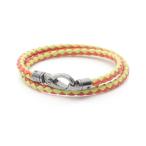  Tod's бренд off TOD'S нержавеющая сталь браслет кожа б/у женский 