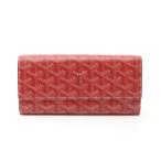 ショッピングゴヤール ゴヤール ヴァレンヌ ブランドオフ GOYARD PVCコーティングキャンバス 二つ折り長財布 PVC 中古 レディース