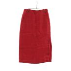 オーラリー LINEN GABARDINE SLIT SKIRT ブランドオフ AURALEE ファブリック スカート 中古 レディース
