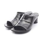 ショッピングボッテガ ボッテガヴェネタ ブランドオフ BOTTEGA VENETA パテントレザー ミュール 中古 レディース