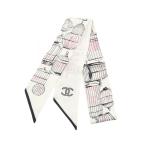 ショッピングシャネル シャネル ココマーク ブランドオフ CHANEL シルク スカーフ 中古 レディース