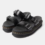 ショッピングドクターマーチン Dr.Martens ドクターマーチン シューズ レザーサンダル ベルトサンダル MYLES BRANDO LEATHER BUCKLE SLIDE SANDALS メンズ レディース レザー 23523001