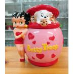 Betty Boop ベティちゃん 陶器製 クッキージャー ベティ