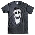 【ディズニー/Disney】ナイトメアー・ビフォア・クリスマス サンタジャック プリントTシャツ アメリカ直輸入 日本未発売品 ファッション雑貨 アメ雑