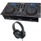 gemini ジェミナイ 一体型 オールインワンCDJコンソール CDM-4000 + ヘッドホン KHP-001 セット