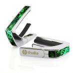 ta задний kapoThalia Capos Exotic Shell Series Emerald Green Abalone / Chrome гитара 12 дюймовый порожек накладка приложен 