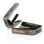 ta задний kapoThalia Capos Exotic Shell Series Paua Sparkle / Black Chrome гитара 12 дюймовый порожек накладка приложен 