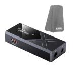 FIIO USB DAC内蔵ヘッドホンアンプ KA17 ブラック (FIO-KA17-B) 《ロゴ入りクロスプレゼント》