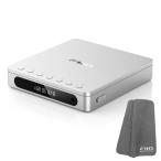 FIIO ポータブル CDプレーヤー DM13BT シルバー (FIO-DM13BT-S) 《ロゴ入りクロスプレゼント》