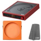 FIIO CD плеер DM15 R2R красный + специальный PU кожанный кейс NEST-DM15 R2R orange комплект { с логотипом Cross подарок } fiio
