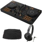 《11月25日発売》Pioneer DJコントローラー DDJ-FLX4 + ヘッドホン ATH-S100 + ダストカバー セット《rekordbox / Serato DJ Lite 対応》