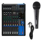 《在庫在り 即納可能》 ヤマハ YAMAHA MG10XUF ミキサー スライドフェーダー モデル + DM105 ダイナミックマイク