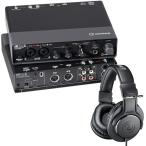Steinberg オーディオインターフェイス UR24C + ヘッドホン ATH-M20X セット