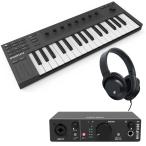 Arturia аудио интерфейс MiniFuse1 черный + Native Instruments KOMPLETE KONTROL M32 + наушники KHP-001 комплект 