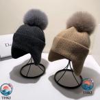  мех лисы pompon имеется уголок данный . вязаная шапка . шерсть натуральный мех мех нежный вязаная шапка теплоизоляция теплый elegant взрослый весна осень-зима хорошо продающийся товар 