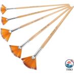  нейлон кисть вентилятор щетка 5 шт. комплект акрил акварель масло картина материал дизайн для 