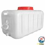 ウォータータンク ポリタンク 水タンク 給水タンク 水 タンク 25L 50L 100L 水貯蔵容器 プラスチック製 ウォータージャグ カバーとバルブ