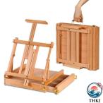  из дерева настольный мольберт место хранения box имеется складной высота регулировка возможность скетч &. доска установить начинающий из Pro до соответствует 