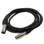 TECH Tec микрофонный кабель XLR( мужской ) / XLR( женский ) 5m TMCC-5 черный [.. пачка отправка ]