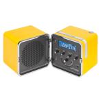 BRIONVEGA желтохвост on Vega radio.cubo радио Koo bo( желтый ) портативный радио динамик { внутренний стандартный товар }