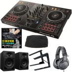 《教則動画付属》PIONEER DJコントラーラー DDJ-400 + PCスタンド + ヘッドホンATH-M20 + スピーカーDM-40D + ダストカバー DJセット