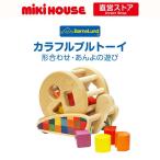 カラフルプルトーイ ボーネルンド おもちゃ 出産祝い ギフト クリスマス プレゼント 誕生日 木製 正規品 木のおもちゃ かたち合わせ パズル 型はめ 型はめパズル