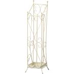 ショッピング傘立て 傘立て シンプル スチール アイボリー　W13.5×D15×H60