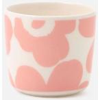 ショッピングマリメッコ マリメッコ　UNIKKO　COFFEE　CUP　ウニッコ　ラテマグ　２DL　ピンク×　単品　日本限定