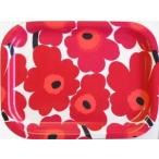 ショッピングマリメッコ マリメッコ　UNIKKO　ミニトレイ　赤