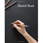 Sketch Book: 8.5  X 11   Cute Blank Sketchbook with Crisp Wh
