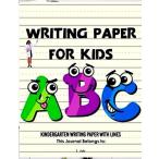 writing paper for kids ABC kindergarten writing paper with l