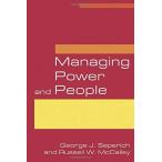 Managing Power and People