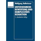 Unternehmensbewertung und Komplexitaetsreduktion