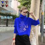  внутренний рубашка нижняя рубашка внутренний cut and sewn нижнее белье нижнее белье tops женский собака рисунок Британия знак теплоизоляция длинный рукав ta-toru шея тонкий стрейч осень-зима чёрный 