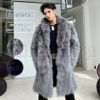  меховое пальто высокое качество меховое пальто длинное пальто мужской роскошный средний длина большой размер толстый одноцветный мех жакет искусственный мех теплый нежный ....