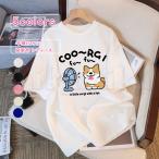 Tシャツレディース可愛い半袖夏服犬...
