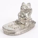 箸置き錫招き猫と小判